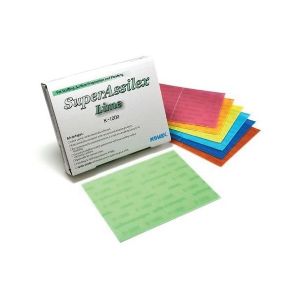 Eagle Abrasives Super Assilex Sheets Brown 2405, 25PK 1912517 Zoro